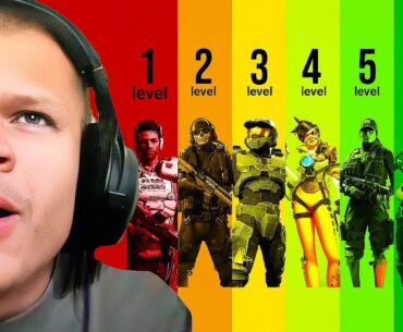 The 7 Levels of Competitive FPS Games *JYNXZI REACTS*
