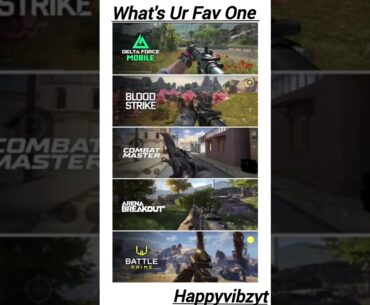 Best Realistic Mobile Fps Games #trending #viral #shorts #shortsfeed #gaming #ytshorts #viralshorts