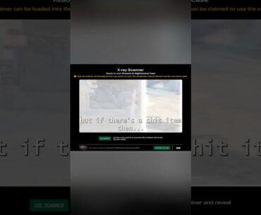 his FIRST cs2 X RAY case was a KNIFE