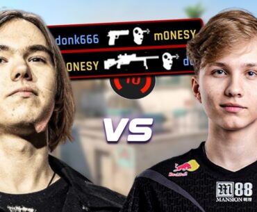 donk vs m0NESY | FACEIT MATCH AT HIGH ELO