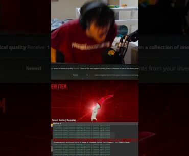 they got 4 CS2 GEM KNIVES in one stream