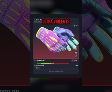 NEW CS2 GLOVES are selling for INSANE PRICES