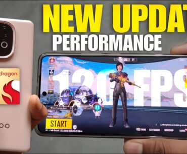 iQOO Neo 10 120 FPS test in BGMI 4.3 Update | Fps Drop | Battery Drain issue
