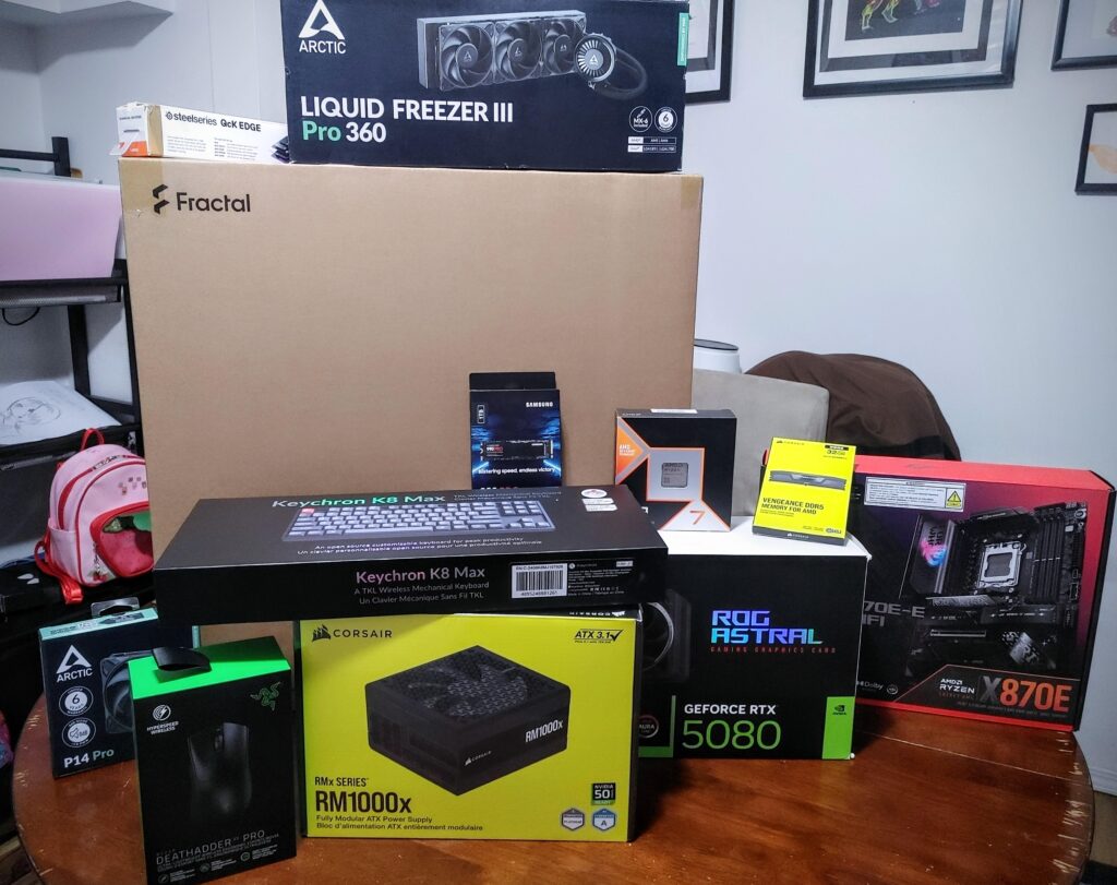 After 15 years away, I'm finally back to PC gaming fam.