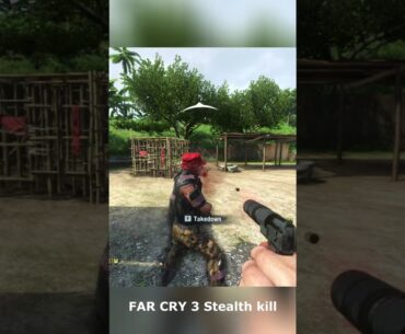 Far Cry 3 stealth kills trick breaks the game #farcry #gameplay #shorts