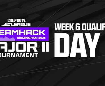Call of Duty League Major II Qualifiers | Week 6 Day 3