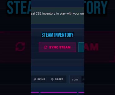 PLAY CSGO WITH YOUR SKINS