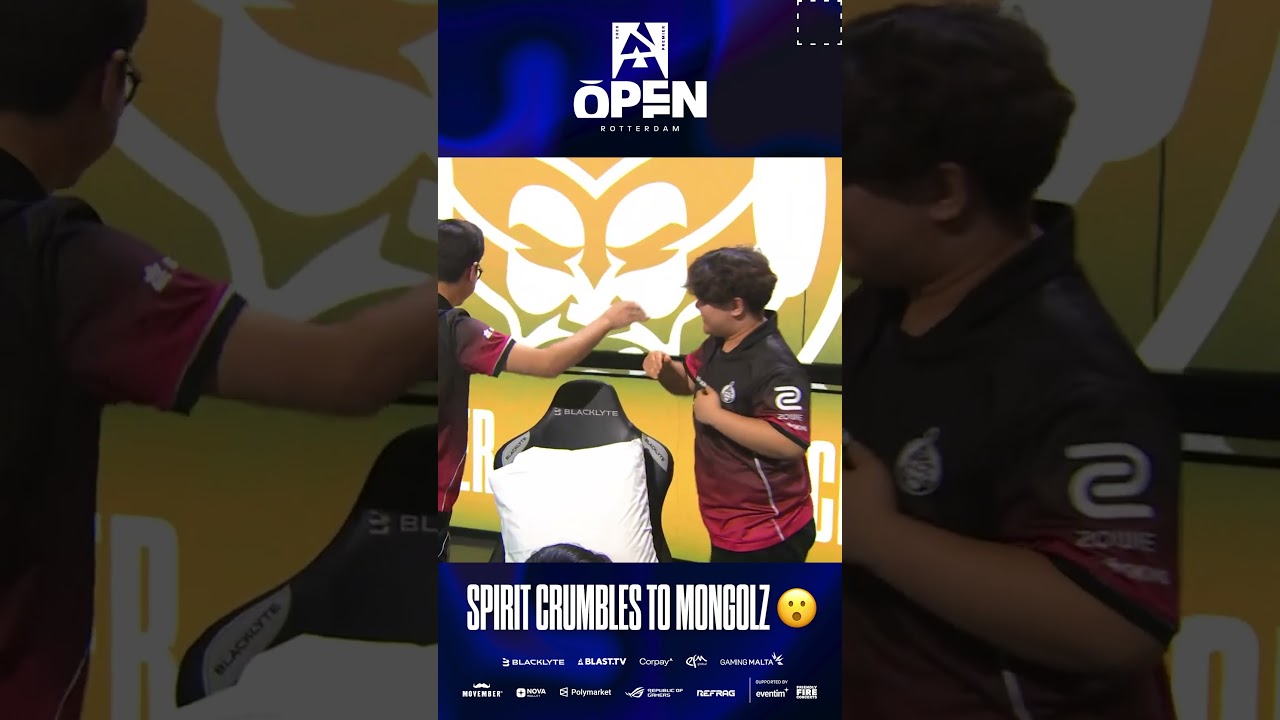 @1Mongolz topple Spirit and are heading to Rotterdam 😮 @1Mongolz topple Spirit and are heading to Rotterdam 😮