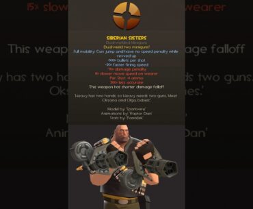 Custom Weapon - Siberian Sisters #tf2 #teamfortress2