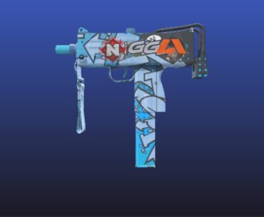 Didin't see the sticker placement on the Mac 10 i just bought