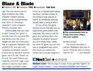 Japan-Only Sequel To "Crap In A Box" Action RPG 'Blaze & Blade: Eternal Quest' Is Now Playable In English 2