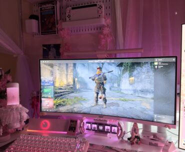 my setup vs the main game i play
