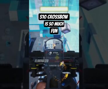 New S10 Crossbow is so much fun #thefinals #freetoplay #shootergames #gaming #fps