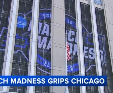 March Madness: Chicago's United Center hosting Sweet 16, Elite Eight games; Illini fans celebrating Illinois win over Houston