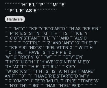 They need help