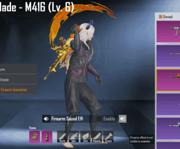 Option to disable the fireswitch animation on upgradeable firearms