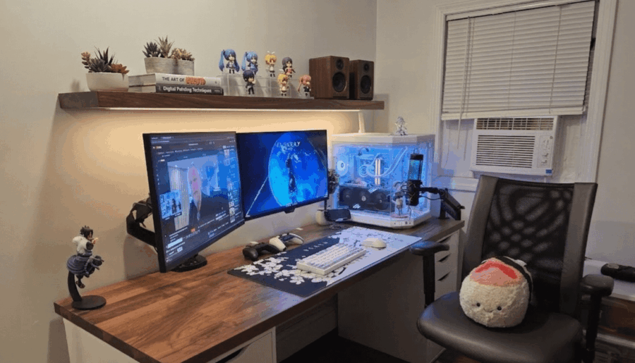 How do I go about adding a floating shelf like this?