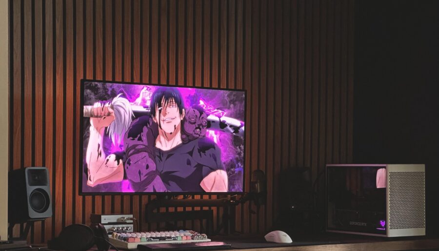 NCASE M3 Grater Desk Setup