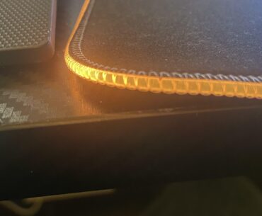 Getting the mousepad corner to stay down