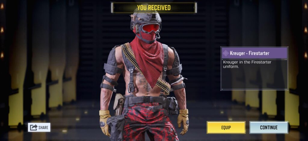 I just bought the Kreuger-Firestarter operator skin what do you guys think about it?