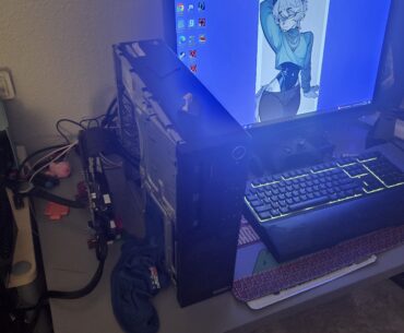 E-waste pc works. Had fun sourcing parts.