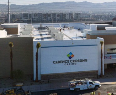 Construction is underway at Cadence Crossing casino, currently occupied by Jokers Wild, on Frid ...