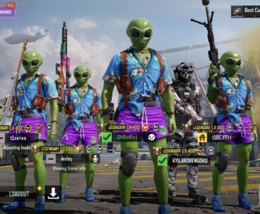 This skin just released bro ! Me and my homies 👽