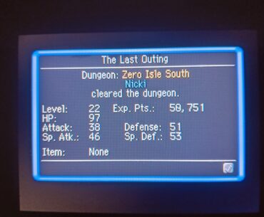 (Pokémon Mystery Dungeon) Achieved a childhood goal today