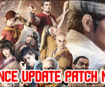 Virtua Fighter 5 R.E.V.O. World Stage Version 1.10 patch notes released with balance changes