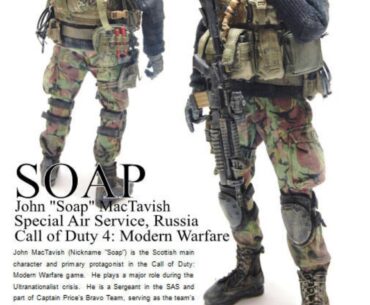 [COD] Even tho this is an action figure, I’m willing to bet this is what Soap looked like in COD 4