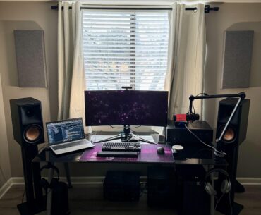 Work and relaxation setup