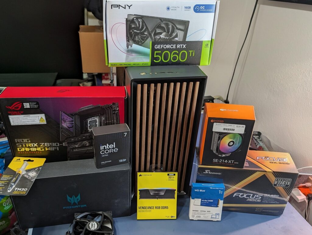 Birthday gift to myself, time to build!
