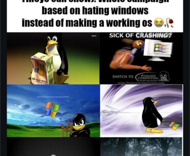 Linux memes from 2008
