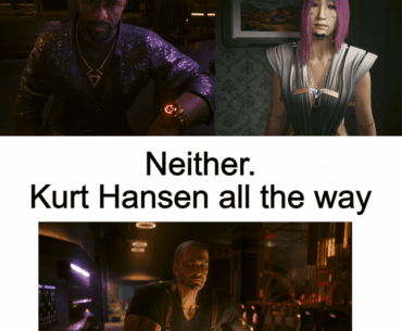 Wish there was an option to join the Barghest faction