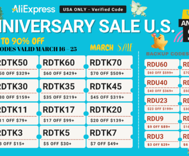 AliE xpress Anniversary Sale | Biggest Savings of the Year （ Stack 3 Deals: Code + PayPal + 12% Cashback）