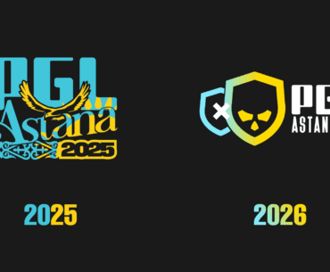 The logo for PGL Astana has received a huge downgrade