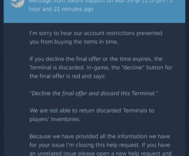 Update - Steam not letting me buy 0.16 Ultra Violent & FN Queens Gambit