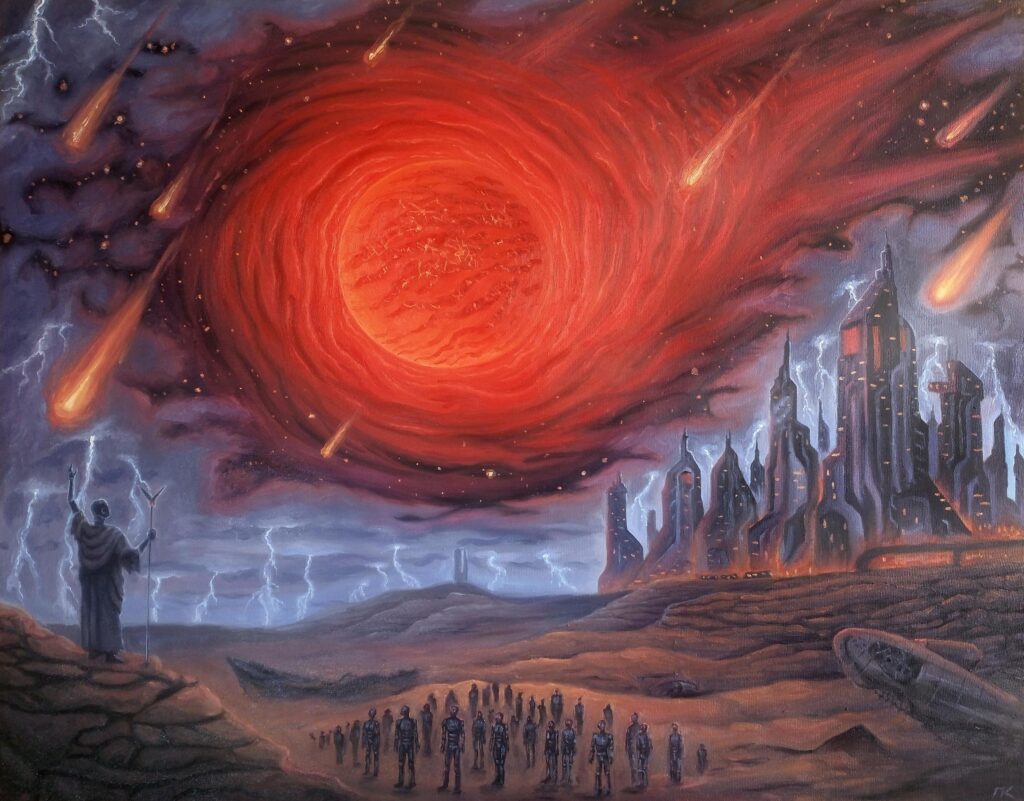 Apocalypse, oil painting by me Apocalypse, oil painting by me