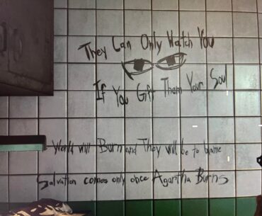 What do these drawings on the wall mean?