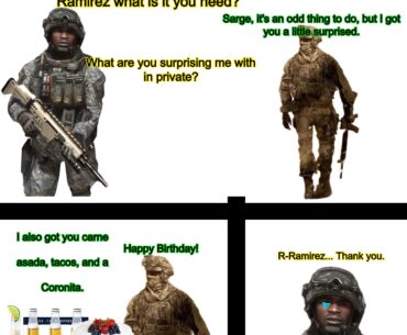 Ramirez surprised Sgt. Foley [MW2] Modern Warfare 2