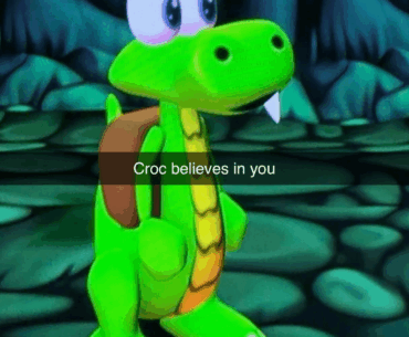 For anyone that's having a down day or is losing hope, Croc's got you.