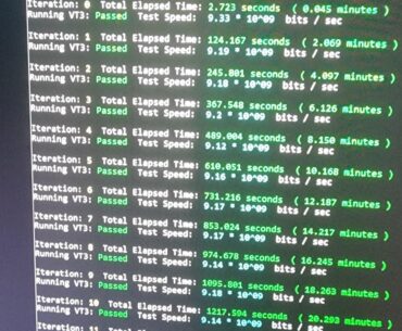 Vt3 speed testing fclk