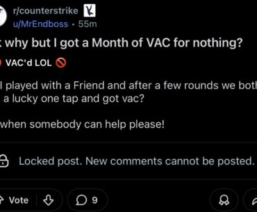 Hell yeah, I think the “why me” posts are starting again.