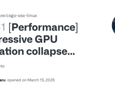 CS2 FPS Drop Root Cause Found, Panorama UI Bugs Causing GPU Utilization Collapse
