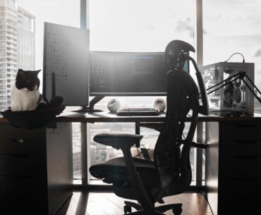 Enjoying the view W/ my son