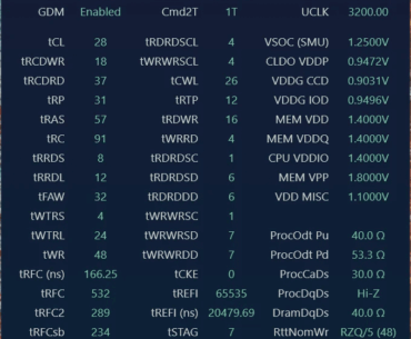 RAM no longer manually tunable...wth
