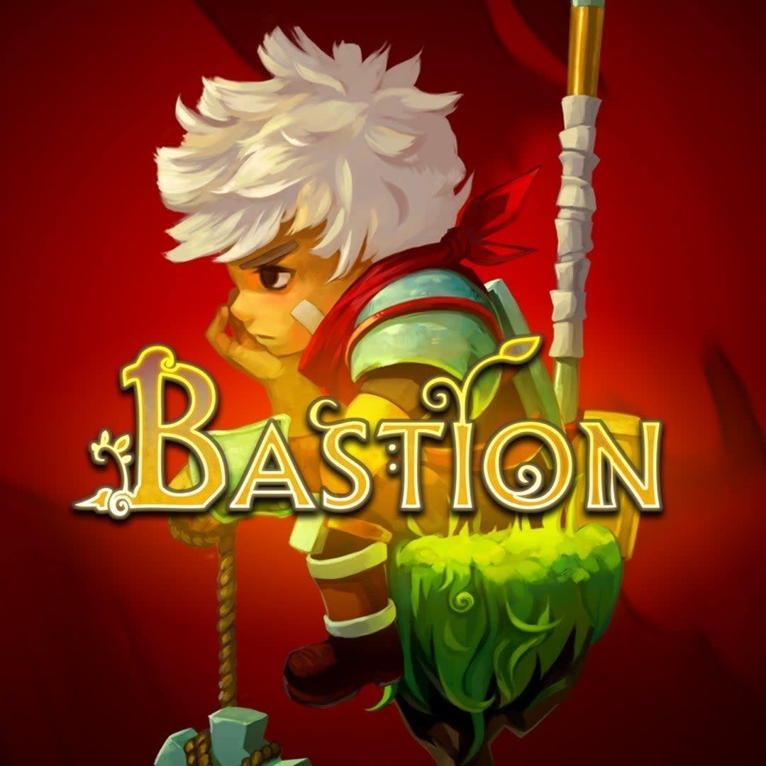 <b>42. Bastion</b><br><br> Hades and its sequel may have introduced the artistic powerhouse that is Supergiant Games to the masses, but the journey towards those masterpieces began with a little Xbox Live Arcade game called Bastion. Released as part of 2011’s Summer of Arcade series, this isometric ARPG has you take “The Kid” on a journey through beautiful hand-painted locations that construct themselves, tile by tile, as you push onwards into unseen dangers. You can see the building blocks of what would become Hades in the weapons, which all offer unique spins on the core combat, as well as Darren Korb’s astonishing music and Jen Zee’s art, but the thing that really makes Bastion stand tall remains unique: a dynamic narration, provided by the honeyed tones of Logan Cunningham, that commentates on every battle you fight and choice you make.