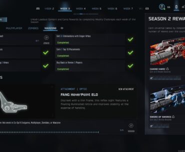 Can't unlock the Hoverpoint ELO sight