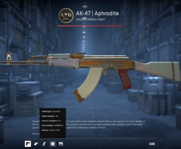 Hit the jackpot Ak47 Aphrodite fn