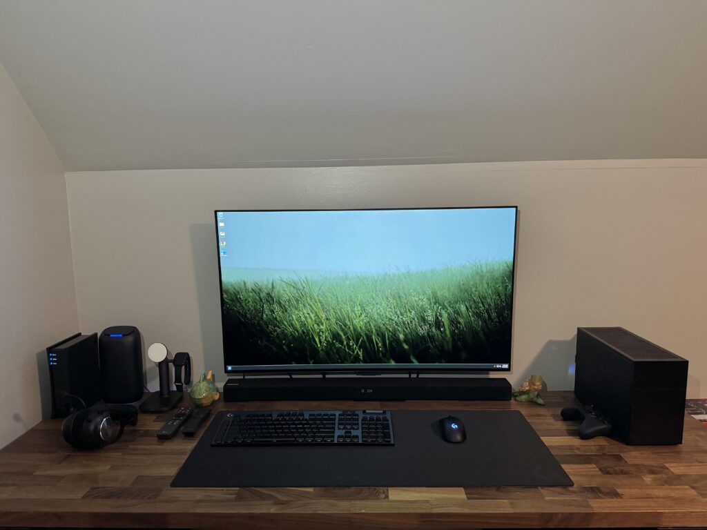 New setup, still a few small things to add.